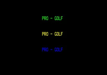 Pro Golf (19xx)(PCW)[GOLF] screen shot title